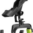 Fishing Rod Holders for Boat, Upgraded Fishing Pole Holders with Enlarge Clamp for Most Rod, Adjustable Fishing Rod Rack Fit Round/Square Tubes