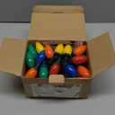 27.5Ft C9 LED Christmas Lights Battery Operated with Remote, LED Multicolor Outdoor Christmas Tree Lights Waterproof with 8 Mode Twinkle, for Christmas Tree Stair Yard Home Decor, 50 Bulbs