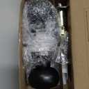 BESTTEN Keyed Entry Door Knob, Entrance Door Lock, Standard Ball, All Metal, Matte Black