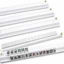 4.74 lb 21 in Wooden Oversized Mahjong Racks with Pushers(White), 21 inches Extra Large