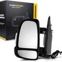 For Ram ProMaster 1500/2500/3500 2014-2022 Door Mirror Driver Side | Power Folding | Heated | w/Signal | Replacement For CH1320432 | 5VF01JXWAG
