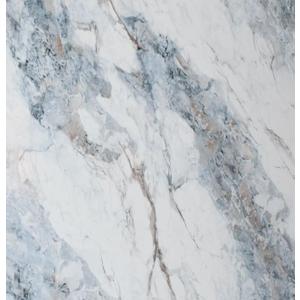 16"x118"Blue White Marble Contact Paper kitchen Countertop Wallpaper peel and stick Waterproof Laminate Vinyl Wrap Countertops Stickers Removable Pvc Wall Papers Temperary Counter Walls Bathroom Cover (Bule white gold)