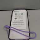 Meifigno Designed for iPhone 17 Pro Max Case 6.9", [Glitter Card & Wrist Strap] [Compatible with MagSafe] [2X HD Screen Protectors] Surround Raised Lens Protection for 17 ProMax Case, Deep Purple