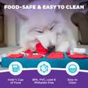 Outward Hound by Nina Ottosson Dog Brick Treat Puzzle Enrichment Toy, Level 2 Intermediate Game, Blue