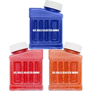 Gel Balls Blaster Ammo Refill (7-8 mm, 90000 Pieces), Splat Orby Accessories Made of Non-Toxic Eco Friendly Compatible with Electric Gel Ball Blaster Gun,for Ages 14+ 