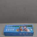 Greatever Dry Snorkel Set,Panoramic Wide View,Anti-Fog Scuba Diving Mask,Professional Snorkeling Gear (Adults, Black Blue)