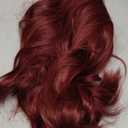 Red Wig with Bangs Short Wavy Wigs for Women Red Curly Shoulder Length Bob Wig Synthetic fiber Wigs for Daily Party Use14 Inch