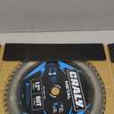 CRALY 12 Inch 60 Teeth Steel and Ferrous Metal Cutting Circular Saw Blade, 1 Inch Arbor, Thin Kerf, Professional Carbide Tipped Blade for Angle Iron, Threaded Rod, EMT Conduit(C1260MC)