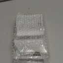 Goodluck 50 Pack Silver Plastic Forks, Heavy Duty Forks Disposable, Silver Plastic Cutlery Perfect for Weddings, Parties, Dinners (50PC)