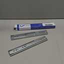 LONTAN 12 inch Soft Close Drawer Slides 1 Pair Heavy Duty Ball Bearing Dresser Drawer Glides 9.76" Extension Side Mount Kitchen Cabinet Rails 100lb Capacity