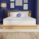 Vibe Gel Memory Foam Mattress, 12-Inch CertiPUR-US Certified Bed-in-a-Box, Twin, White