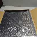 RV Screen Door Protector for Dogs, Adjustable Dog Head and Bone Design RV Entry Door Grille, Heavy-Duty Aluminum, Fits 18.07" to 33.64", Perfect for RV, Camper