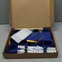 Breling 24 Pcs Blue and Gold Graduation Centerpiece Sticks Felt Graduation Scroll Diploma and Grad Cap with Tassel Decor 2026 Table Toppers Centerpiece Party Supplies for Grad Party Decorations