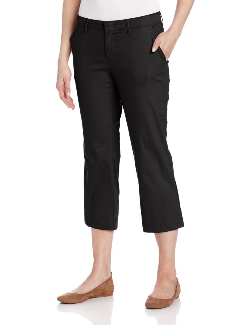 Dickies Women's Stretch Twill Capri, Large