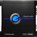 Planet Audio TR1500.1M Monoblock Car Amplifier - 1500 High Output, Low/High Level Inputs, Low Pass Crossover, Hook Up to Subwoofer for Bass