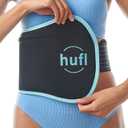 Castor Oil Pack Wrap for Stomach, Organic Cotton Castor Oil Wrap Kit for Liver Detox, Reusable Compress Pack for Women & Men, Leak-Proof Design, S-L