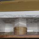 Acacia Wood Cake Stand with Lid - Rectangular Cake Holder, 2-in-1 Dessert Table Display Set & Charcuterie Board for Cheese, Chips, Fruit Platter, Large Acrylic Cake Dome Cover, No Glass