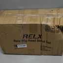 Relx Reinforced Wig Stand with Mannequin Head - Adjustable Wig Head Stand with Head for Wigs - Manikin Head Set for Cosmetology, black