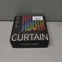 Christmas LED Curtain Lights DIY LED Decorations Outdoor Smart String Lights 540 LEDs, Christmas DIY Lighting Modes Decorative Curtain Lights for Yard, Patio, Party Wedding Yard Home 6.5FT*5FT