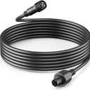 10Ft Extension Cable for Govee Smart Outdoor String Lights 2, IP67 Waterproof Extension Cord Compatible with Govee H7039 H7037 H7038, 3-Pin Replacement Cable for Patio, Backyard, Balcony