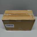 RACETOP 100 Pack Small Gift Bags 5.8x3.2x8.25 Inch White Kraft Paper Bags with Handles Bulk, Retail Shopping Bag for Birthday Party Favors, Grocery, Wedding, Craft