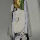 The Peanutshell Crib Mobile for Boys or Girls - White Musical Baby Crib Mobile with 12 Lullabies, Jungle Animal, Baby Safari Animals Nursery Decor