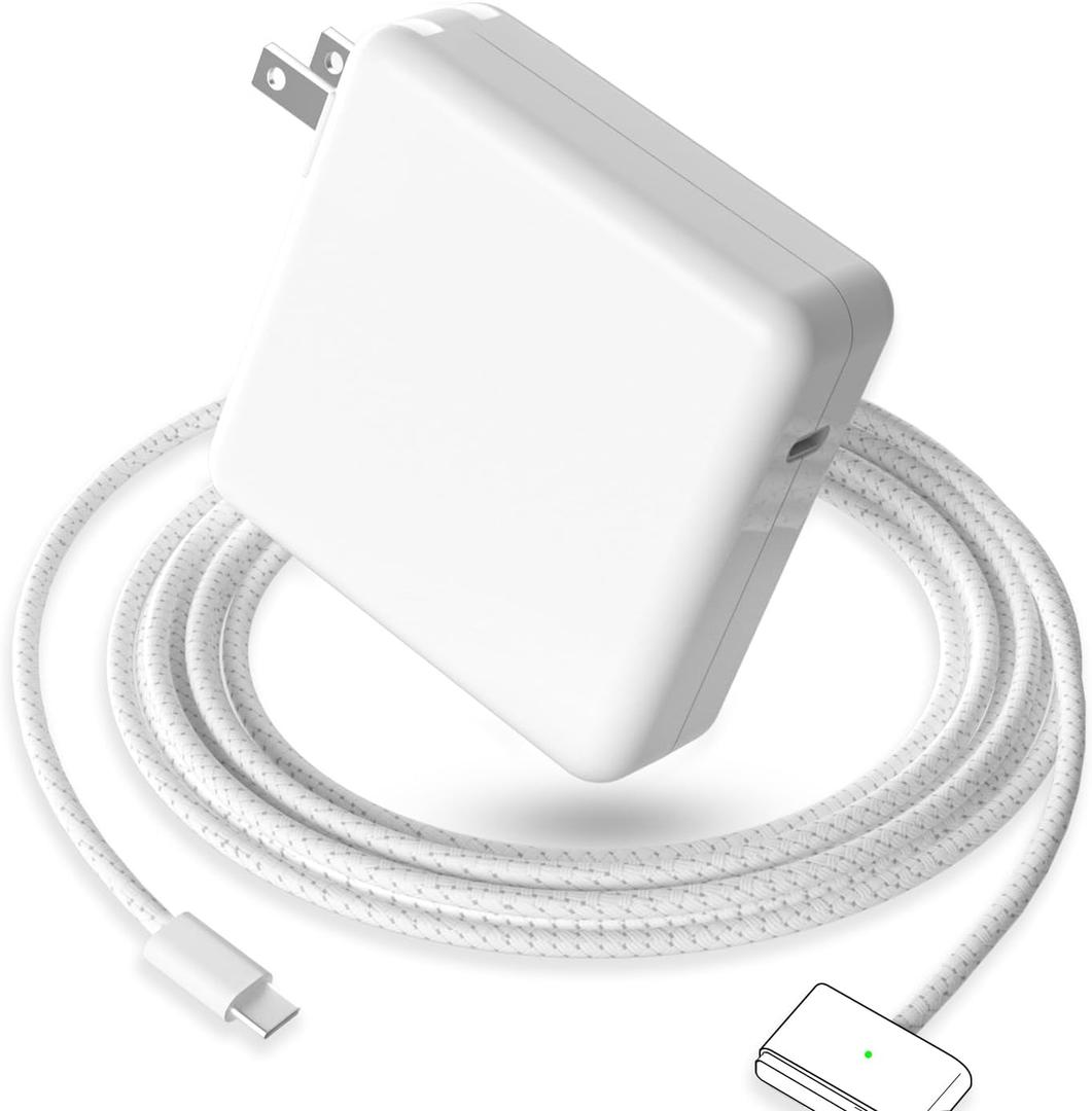 Mac Book Pro Charger - USB C to Magnetic 3 Charger for Mac pro 14-16inch 2021 2023 2024 2025 2026 M1 M2 M3 M4, Mac Air 13-15inch 2022 2023 2024 2025 2026 M2 M3 M4, Include 6.6ft Charge Cable