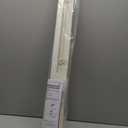 LazBlinds 1" Light Filtering Vinyl Mini Blinds, Beige, 34.5" W x 48" H