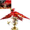 938 Pieces Phoenix Building Set, Magic Potter Phoenix Collection Model for Adults, Ideas HP Building Toy