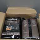 Lavazza Espresso Whole Bean Coffee, Medium Roast, 100% Arabica, 2.2 lb Bag (Pack of 6), BB Date: 02/28/28