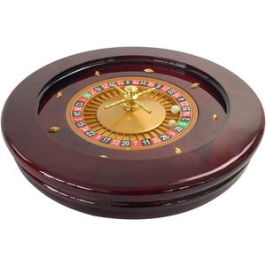 Yuanhe Deluxe Roulette Wheel Set - 20Inch Casino Grade High Glossy Roulette Game Set with 2 Balls Pills,Very Smooth Spinning Action,Great for Home Game Night or Professional Use