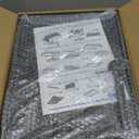 7 code Large Dish Drying Rack for Kitchen Counter, Detachable Large Capacity Dish Drainer Organizer, 2-Tier Dish Racks with Utensil Holder, Black