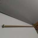 Ivilon Tension Curtain Rod - Spring Tension Rod for Windows or Shower, 54 to 90 Inch. Warm Gold