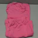 Fisoew Womens 2 Piece Outfits Casual Oversized Cropped Sweatshirt and High Waist Running Shorts Tracksuit Sets (Large, Pink)