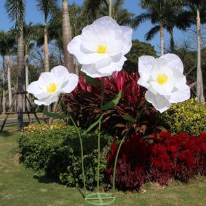 5.9 Ft Large Paper Artificial Flowers,Giant Flowers for Decoration,Standing Huge Handcrafted Poppy Flowers for Garden,Hotel,Office,Photography Props,Wedding,Art Gallery,Shop Window Display(B-White) (Small Set White) 5.9 Ft Large Paper Artificial Flowers,Giant Flowers for Decoration,Standing Huge Handcrafted Poppy Flowers for Garden,Hotel,Office,Photography Props,Wedding,Art Gallery,Shop Window Display(B-White) (Small Set White)