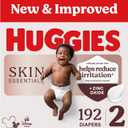 Huggies Skin Essentials Diapers Size 2, 192 Count (3 Packs of 64)