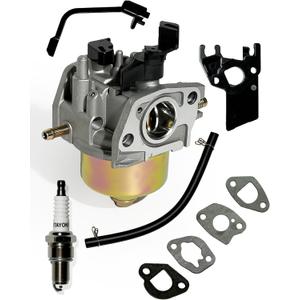 196cc 212cc Carburetor for Champion Predator 3500 4000 4375 Honda Generac 3250 3300 3600 Watt 208cc 224cc Engine Generator Parts w/Spark Plug