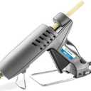 Adtech Industrial Strength Full Size High-Output Hot Melt Glue Gun  Professional Grade Hot Glue Gun for Carpentry, Repairs & Remodeling, grey, hd 350 (0462)