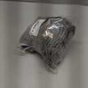 PrinceDeco Velvet Round Saucer Chair Cover (Slipcover Only) High Stretch Papasan Chair Cushion Cover Removable Furniture Protector for Living Room Washable,Fits 37-48 inch, Large, Grey