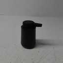 Automatic Soap Dispenser Liquid Touchless: 9oz Black Plastic - Rechargeable Electric Smart 3 Level Adjustable Auto Hand Soap Dispenser - Dish Bathroom Kitchen (Wide Mouth Black Gel)