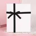 Christmas Black Velvet Ribbon, 5/8 Inch x 30 Yard Vintage Single Face Spool Satin Velvet Ribbon for Christmas Wreath Decoration DIY Bow Craft Gift Wrapping Wedding Ornaments Party Home Decor