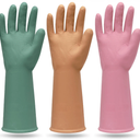 Mamison, 3 Pack Reusable Cleaning Gloves, Size M