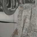 Valenrug Washable Rug 8x10 - Stain Resistant 8x10 Area Rugs for Living Room, Non Slip Backing Printed Rugs for Bedroom, Folable Machine Washable Area Rug (8'x10', Grey)