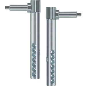 Yoursme AM131288 AM131289 Front and Rear Mower Deck Gage Wheel Arm for John Deere Mower Decks 48C 54C and 62C, Diameter 1, Come with 1 Pair