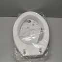 NOVA Medical Products Toilet Seat Riser, Raised Toilet Seat, White, 1 Count