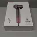 SHRATE Professional High Speed Ionic Hair Dryer | Ultra-Fast Drying | 500 Million Negative Ions | Low Noise | 160000 RPM | Compact Blow Dryer with Magnetic Diffuser for Faster Drying All Hair Types (Black)