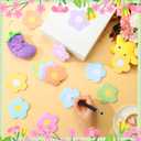 24 Pack Spring Themed Sticky Notes Flower Notepads Colorful Floral Self Adhesive Memo Pad for Office Classroom Bulletin Board Decoration Spring Party Favors Holiday Gift Goodies Bag Basket Fillers