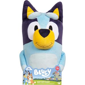 Bluey 18" Stuffed Animal - Playtime & Naptime Companion, Jumbo Size, Soft Deluxe Materials - Huggable Cuddles Best Friend (13010)