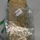 DECRAFTS Seagrass Storage Basket with Lid Rectangular Small Woven Shelf Baskets with Sections for Organize Snack Toys Tampon (Natural 3 Sections)