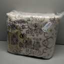 8x10 Area Rugs for Living Room, Bedroom - Machine Washable, Non-Slip Bedside Rug, Large Soft Floor Carpet for Office, Dining Room, Farmhouse and Home Decor, Charm/Beige